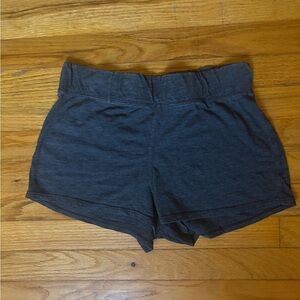 Lunya Charcoal High Waist Shorts